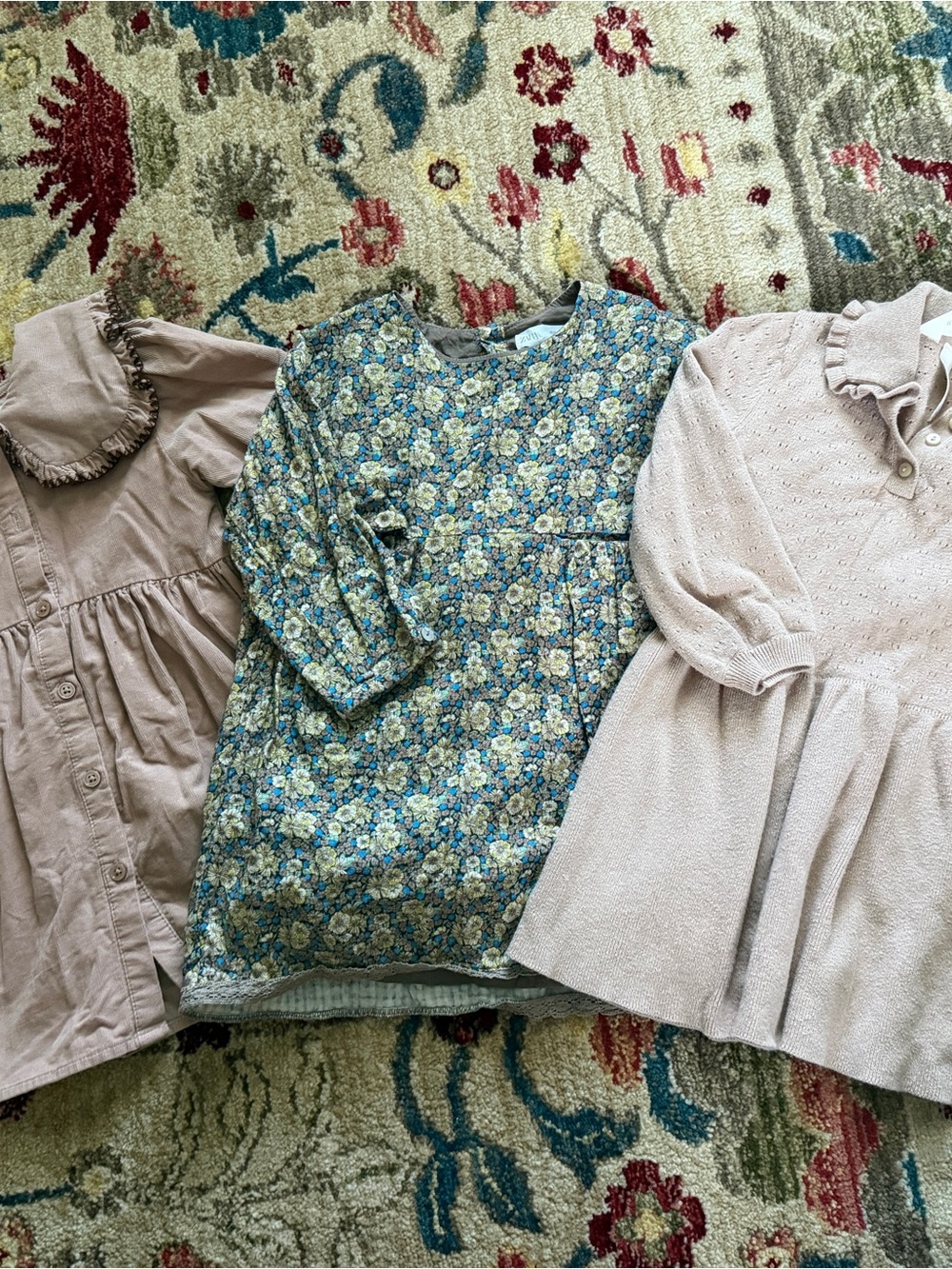 2 Zara and one H&M dresses